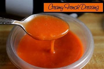 Salad Dressing - Creamy French Salad Dressing - Creamy French